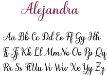 Load image into Gallery viewer, Rose gold custom name necklace for girlfriend or wife