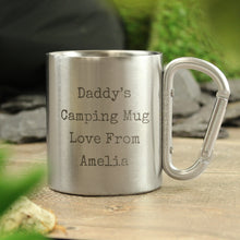 Load image into Gallery viewer, Unique personalised mug gift idea with engraved message