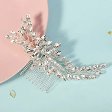 Load image into Gallery viewer, pearl-hairpin-rhinestone-hair-ornament-wedding-hair-accessories-set-crystal-comb-bridal-wedding-hair-accessories-hairpin-rhinestone-hair-ornament-crystal-barrettes-bride-fashion-jewelry