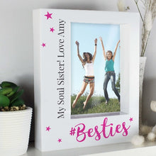 Load image into Gallery viewer, Custom friendship picture frame gift for besties and close friends