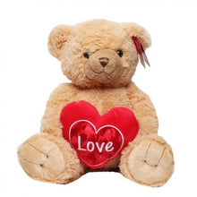 Load image into Gallery viewer, Medium 25cm teddy bear with love heart – perfect Valentine gift