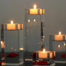 Load image into Gallery viewer, crystal-square-glass-tealight-candles-holder-for-wedding-home-decor-square-glass-candle-holders-uk-square-pillar-candle-holders-square-candle-holders-tall-square-glass-candle-holders