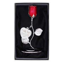 Load image into Gallery viewer, Unique Valentine’s Day gift rose ornament with engraving