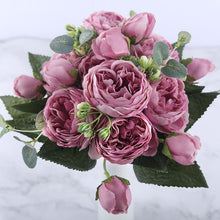 Load image into Gallery viewer, Peonies ¦ Artificial Peony Flowers Bouquet & Peony Faux Flowers