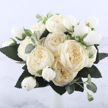 Load image into Gallery viewer, Peonies ¦ Artificial Peony Flowers Bouquet & Peony Faux Flowers