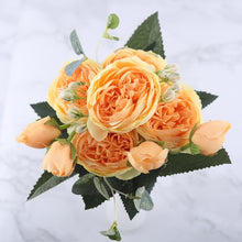 Load image into Gallery viewer, Peonies ¦ Artificial Peony Flowers Bouquet & Peony Faux Flowers