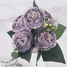 Load image into Gallery viewer, Peonies ¦ Artificial Peony Flowers Bouquet & Peony Faux Flowers