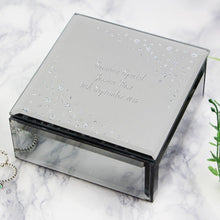 Load image into Gallery viewer, Custom engraved birthday gift box for her with diamond accents