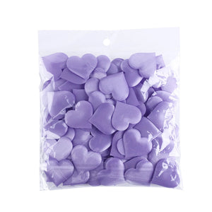 100 fabric heart petals for Valentine’s Day or proposal