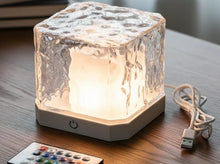 Load image into Gallery viewer, 16-color RGB ocean wave night light with remote control