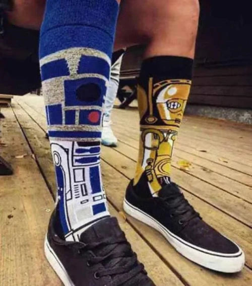 Fun anime character socks for men