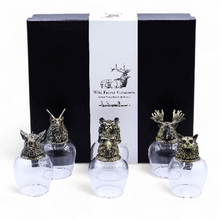 Load image into Gallery viewer, Decorative shot glasses featuring mythical creatures