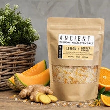 Load image into Gallery viewer, Himalayan bath salts with natural oils