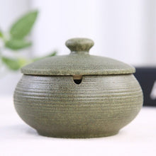 Load image into Gallery viewer, Windproof ceramic smoking ashtray for men