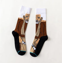 Load image into Gallery viewer, Trendy anime socks with bold characters