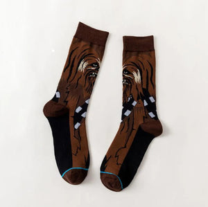 Colorful novelty socks for casual outfits