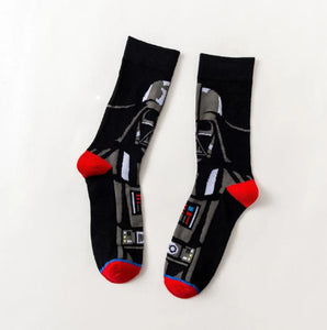 Comfortable cotton socks with anime designs