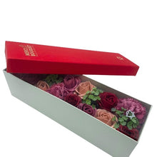 Load image into Gallery viewer, Handmade luxury soap flower bouquet with vibrant colors for gifting