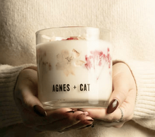 Load image into Gallery viewer, Agnes and Cat botanical soy wax candle