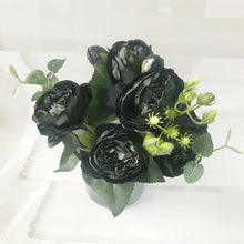 Load image into Gallery viewer, pink artificial roses for wedding centrepieces