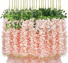 Load image into Gallery viewer, Artificial wisteria vines for wedding arch décor