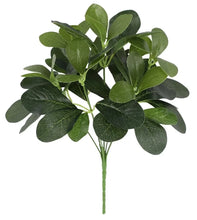 Load image into Gallery viewer, Artificial green leaves faux plant decor for shelves and tables
