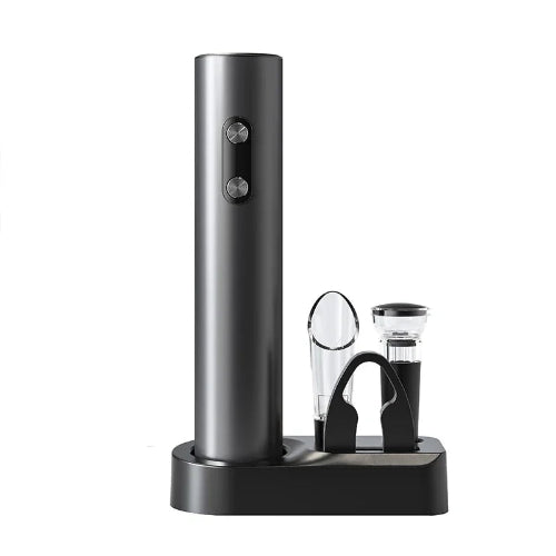 Wine bottle opening kit for kitchen, bar, and parties