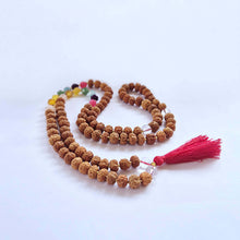Load image into Gallery viewer, Traditional yoga mala necklace from Bali 