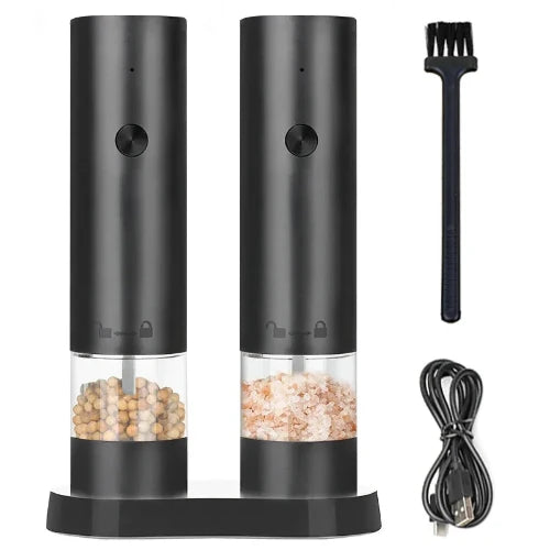 Large capacity spice grinder with adjustable coarseness