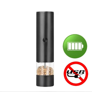 Rechargeable salt grinder