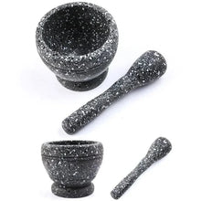 Load image into Gallery viewer,  Traditional mortar and pestle set for herb mixing