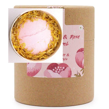 Load image into Gallery viewer, Aromatherapy Bath Bomb, Himalayan Bath Salt And Flowers