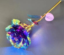 Load image into Gallery viewer, Elegant galaxy rose keepsake gift for wife or girlfriend.