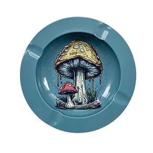  Round portable ashtray for smoking accessories