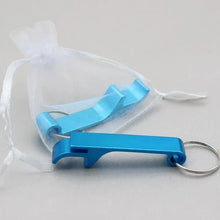 Load image into Gallery viewer, Bottle opener keyring gifts for weddings and anniversaries