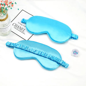Blackout eye mask for resting and napping