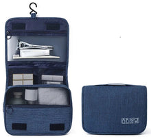 Load image into Gallery viewer, Portable travel organizer pouch for bathroom and skincare essentials