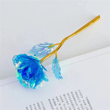 Load image into Gallery viewer, Forever love 24K gold galaxy rose for girlfriend or wife
