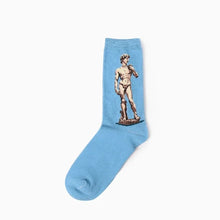 Load image into Gallery viewer, Autumn winter couple socks with art designs