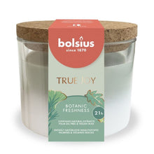 Load image into Gallery viewer, Botanic Freshness True Joy scented glass candle