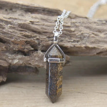 Load image into Gallery viewer, Bullet Point Necklaces ¦ Quartz Bullet Pendant ¦ Super Gift Online