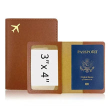 Load image into Gallery viewer, Secure RFID travel wallet passport protector