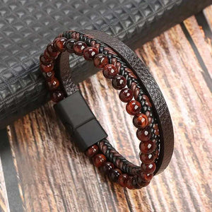 buckle-leather-bracelet-mens-braided-leather-bracelet-turkish-eye-leather-bracelets-gift-eye-bracelets-for-men-wristband-owl-leather-bracelet-stone-leaf-feather-multilayer-leather-bracelet-men-fashion-braided-handmade-star-rope-wrap-bracelets-bangles-male-gift