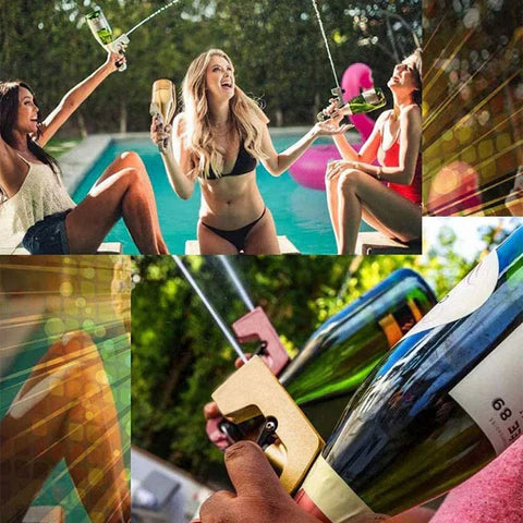 Fun champagne launcher spray gun for celebrations