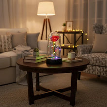 Load image into Gallery viewer, Artificial rose flower with LED light display