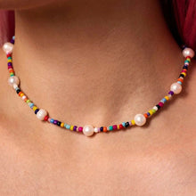 Load image into Gallery viewer, Boho necklace perfect for layering