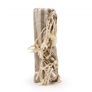 Large pareo cotton beach blanket with fringe details