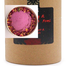 Load image into Gallery viewer, Aromatherapy Bath Bomb, Himalayan Bath Salt And Flowers