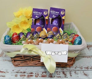 The Eggstravaganza Hamper-Easter Basket-Easter Mix Hamper-giant chocolate easter eggs for sale-chocolate easter eggs uk-chocolate eggs uk-cadbury easter eggs-easter chocolate-hotel chocolat easter egg