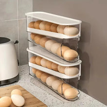 Load image into Gallery viewer, Ladder-style egg storage rack for kitchen organization